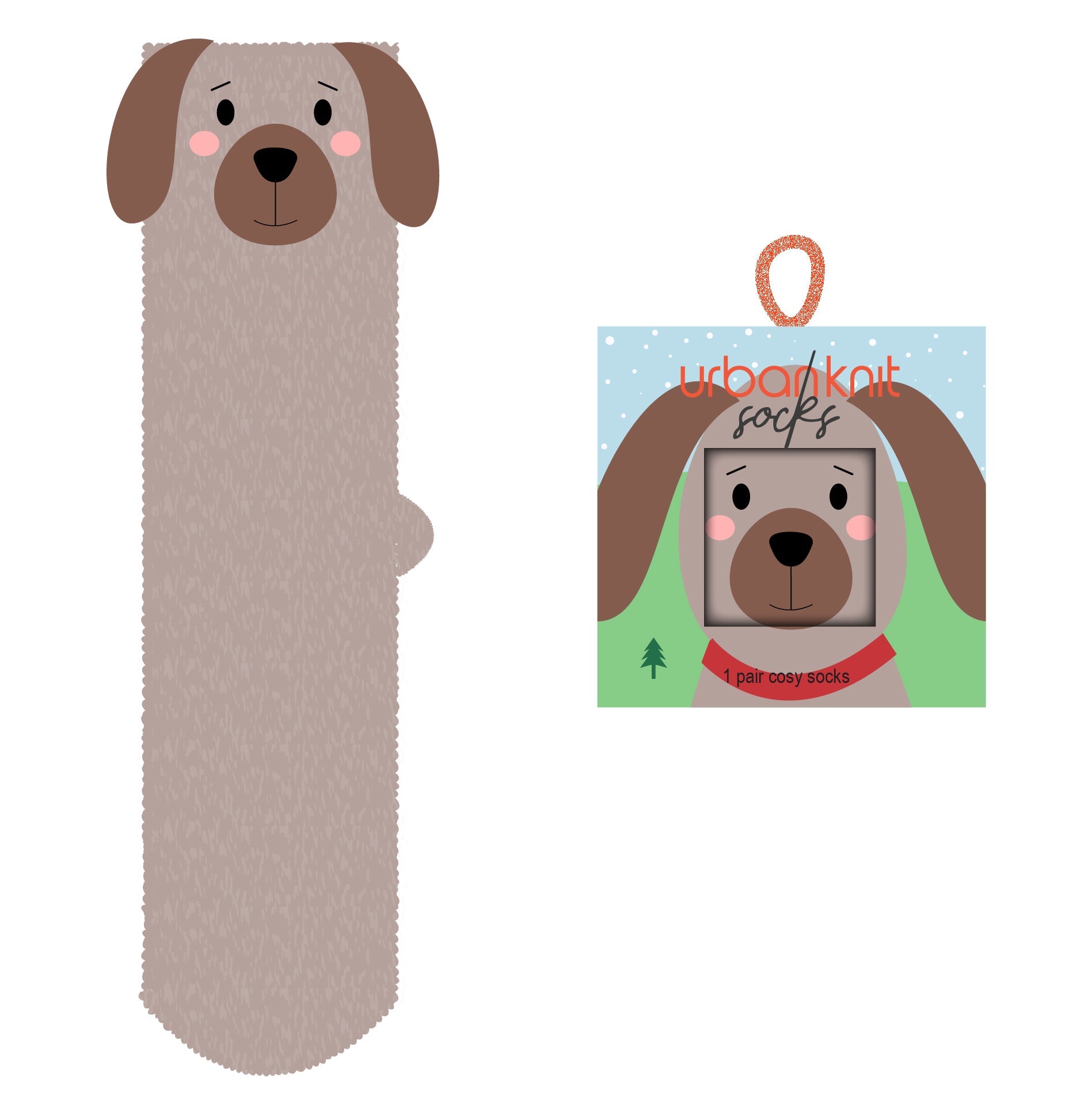 Ladies Cosy Gift Box - Dog