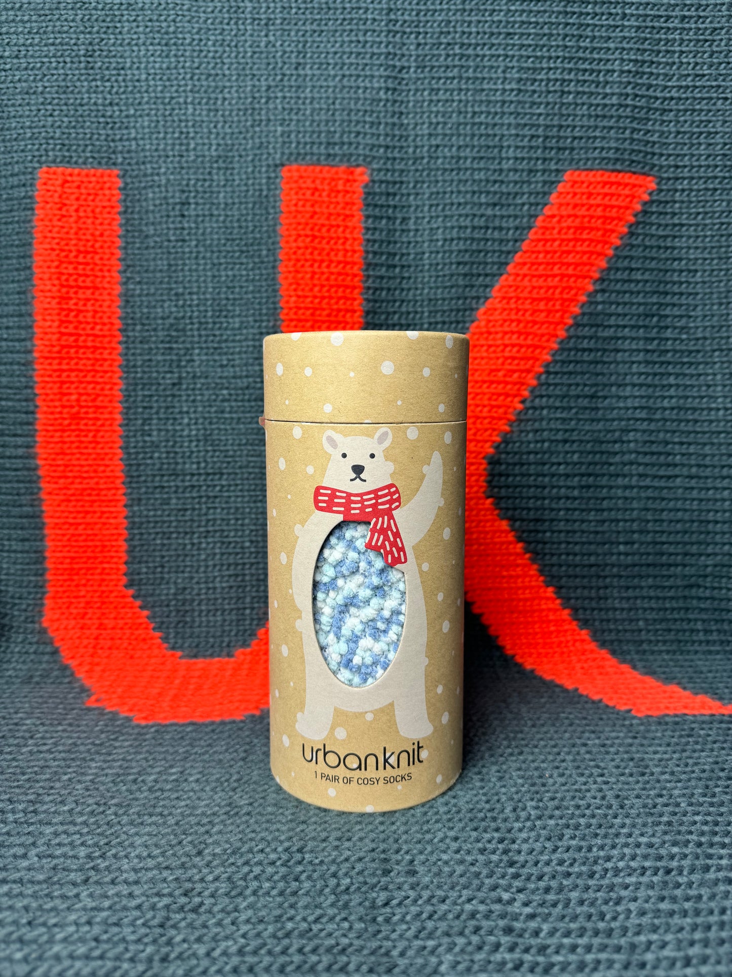 Ladies Polar Bear Popcorn Cosy Gift Box