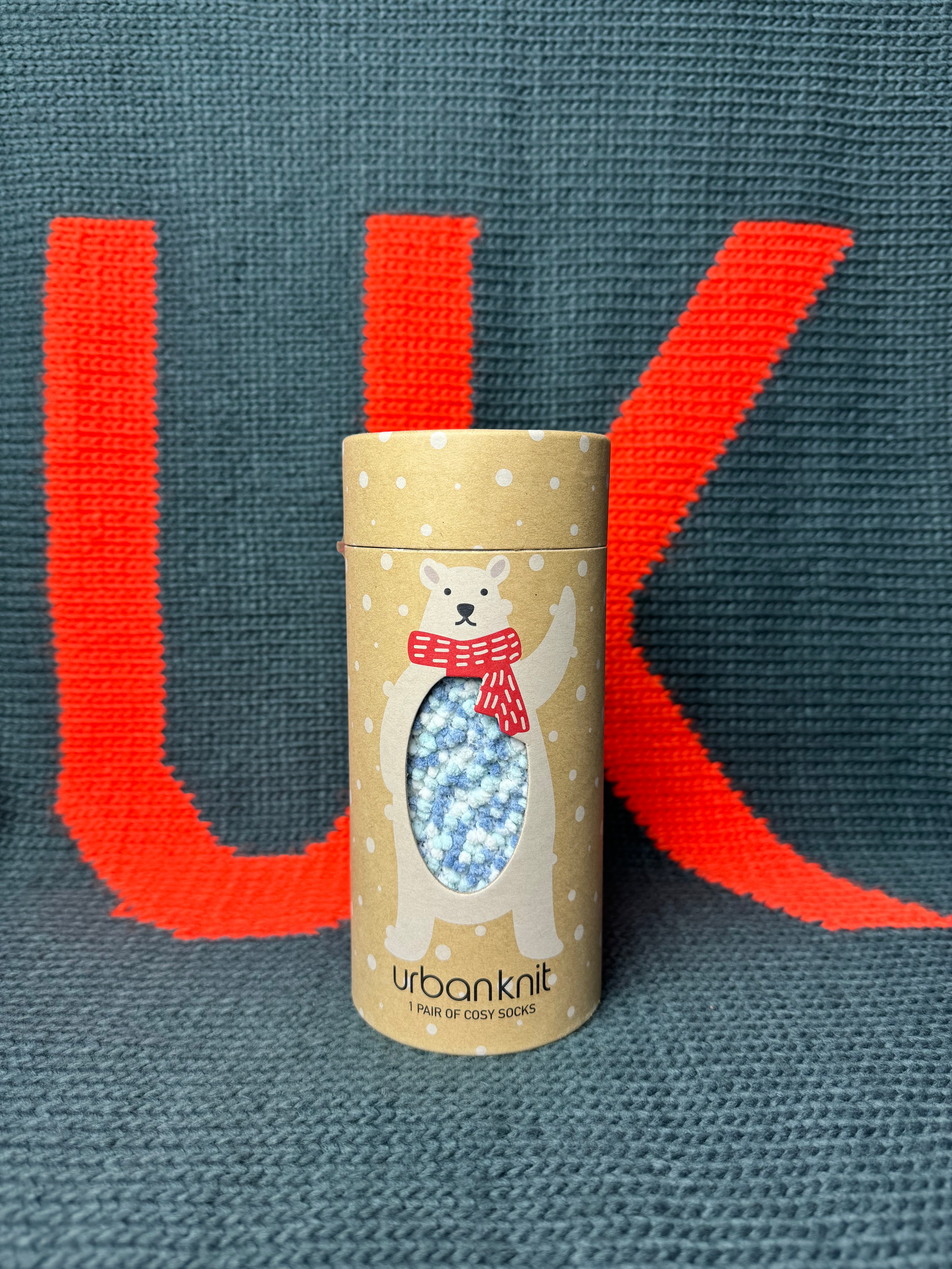 Ladies Polar Bear Popcorn Cosy Gift Box