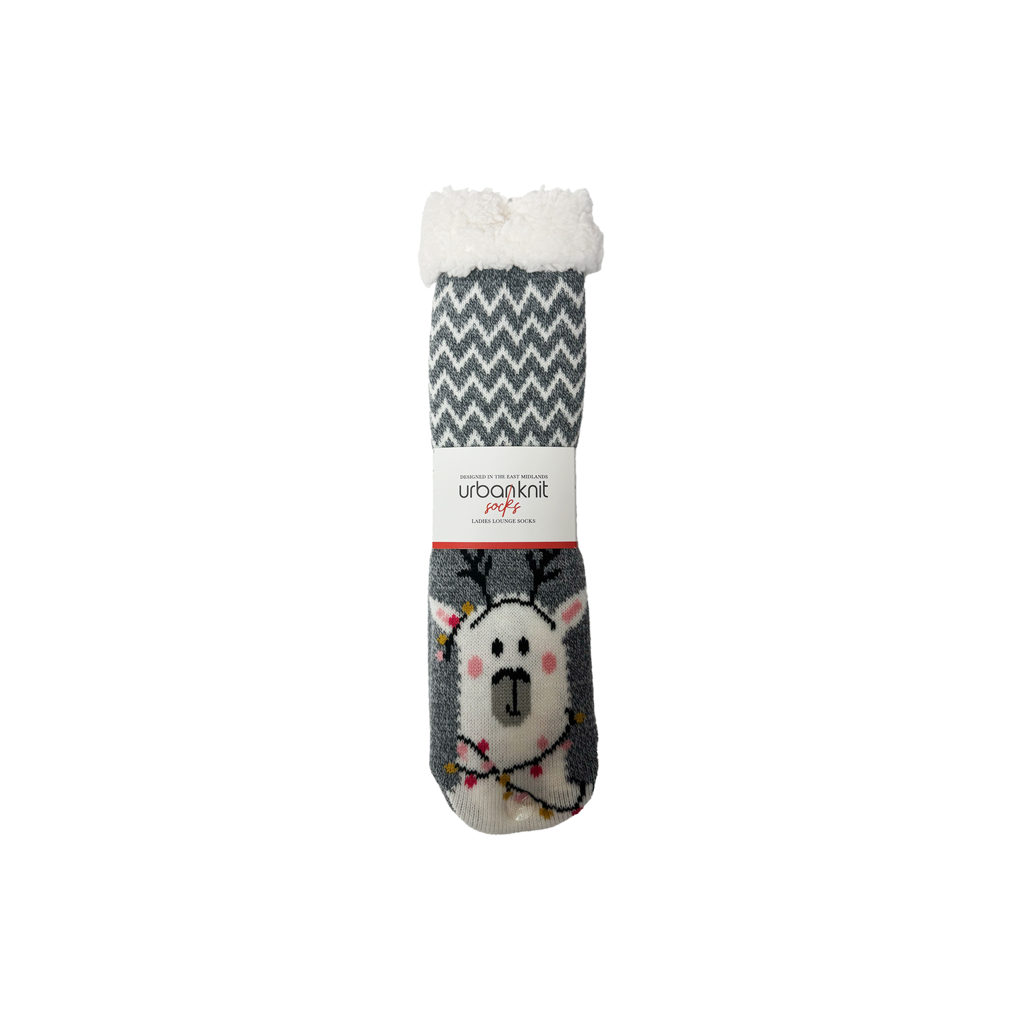 Ladies Lounge Sock - Llama