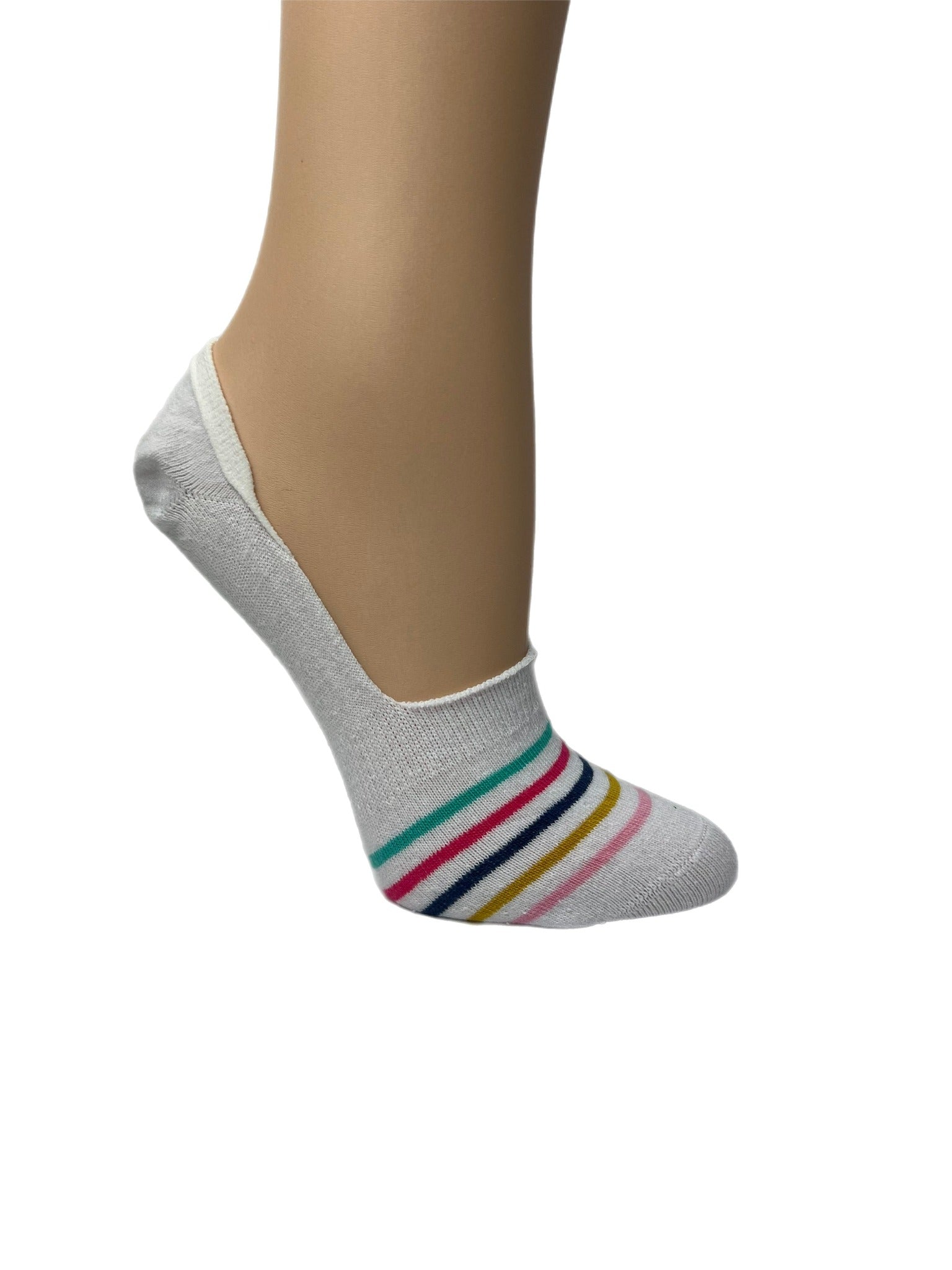 Ladies 3pp Star Footsie Socks
