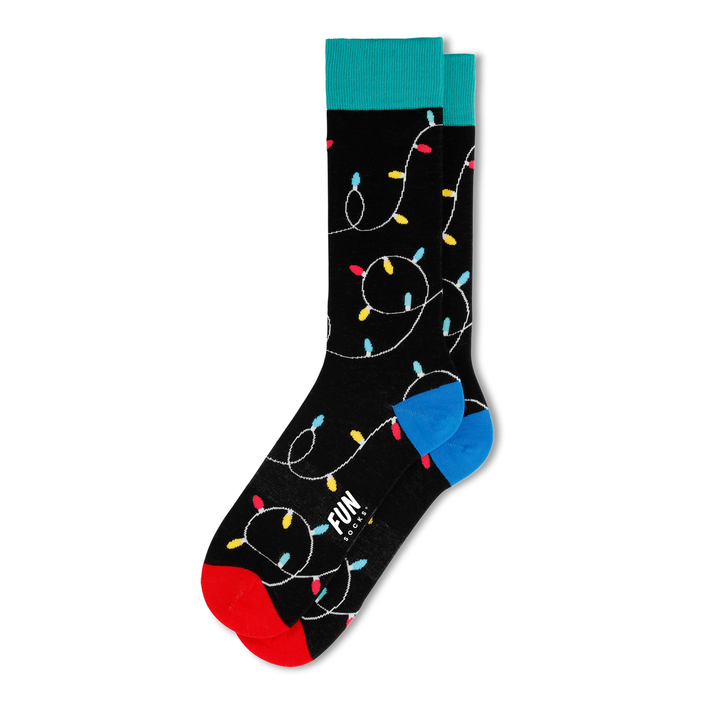Men's Lit Holiday Fun Socks