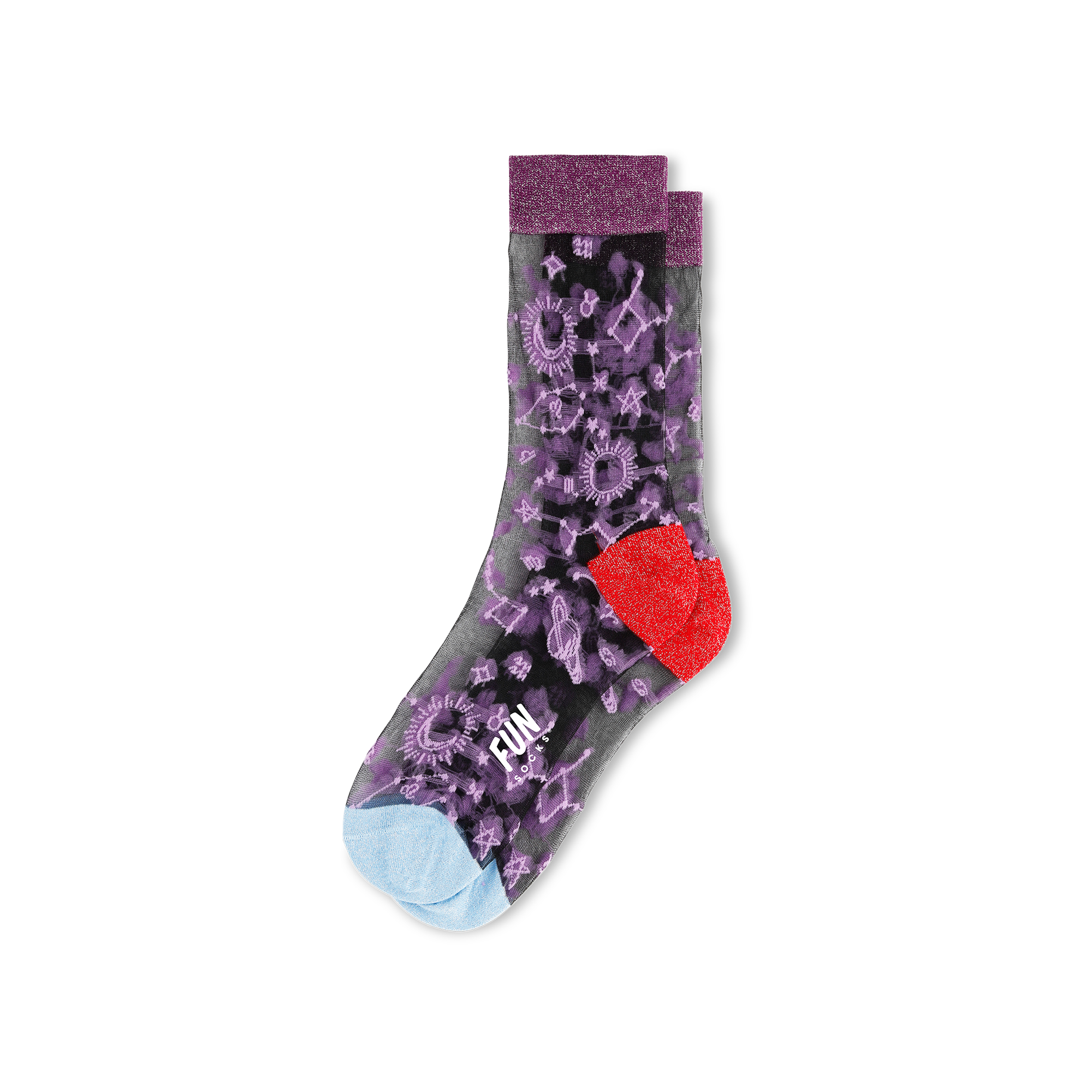 Ladies Astronomy Fun Socks