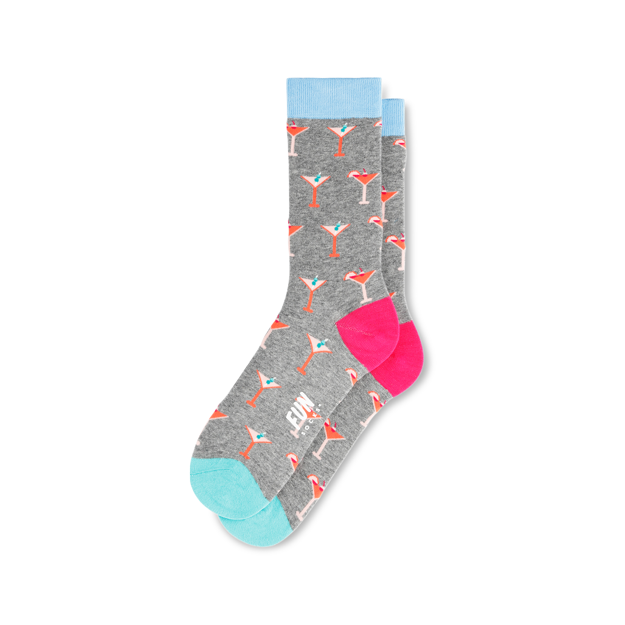 Ladies Cocktails Fun Socks