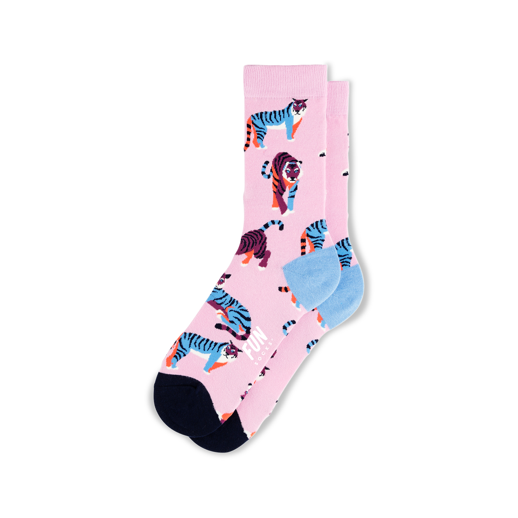 Ladies Tiger Fun Socks
