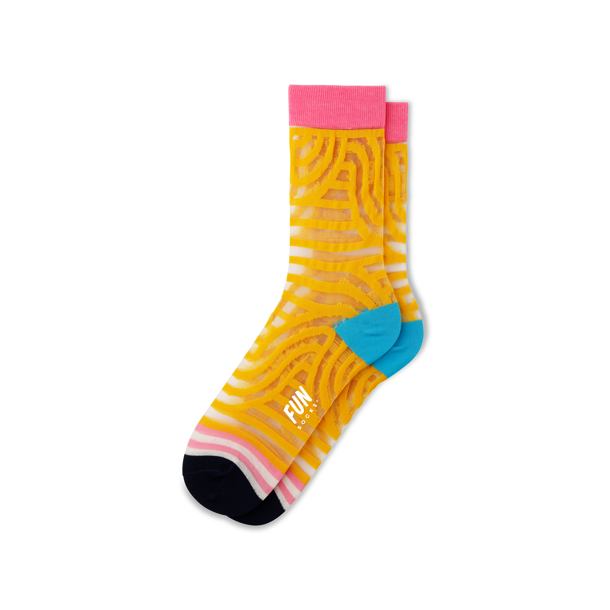 Ladies Twisted Filament Fun Socks