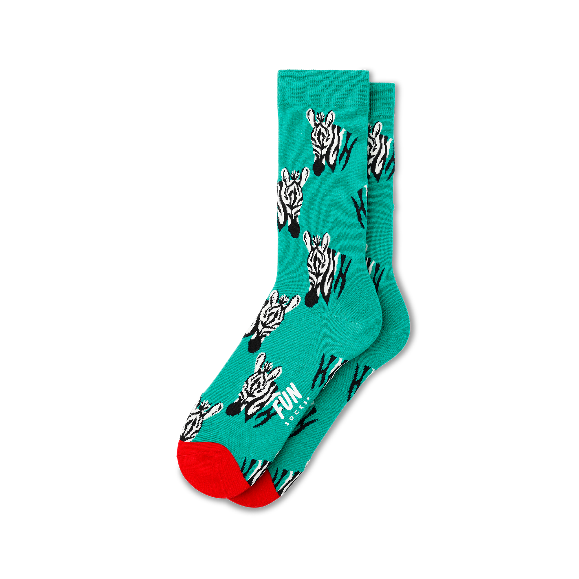 Ladies Zebra Fun Socks