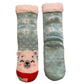 Ladies Polar Bear Lounge Sock Gift Box