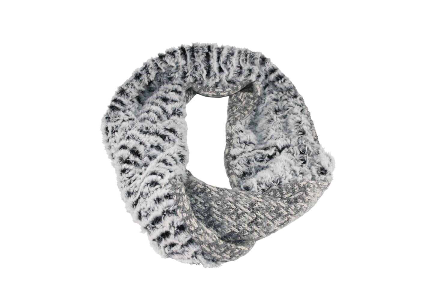 UK1762 Geo Shimmer Snood