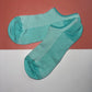 Ladies Narrow Welt Zig Zag Trainer Liner - Mint