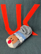 Unisex Slipper Footsie - Reindeer