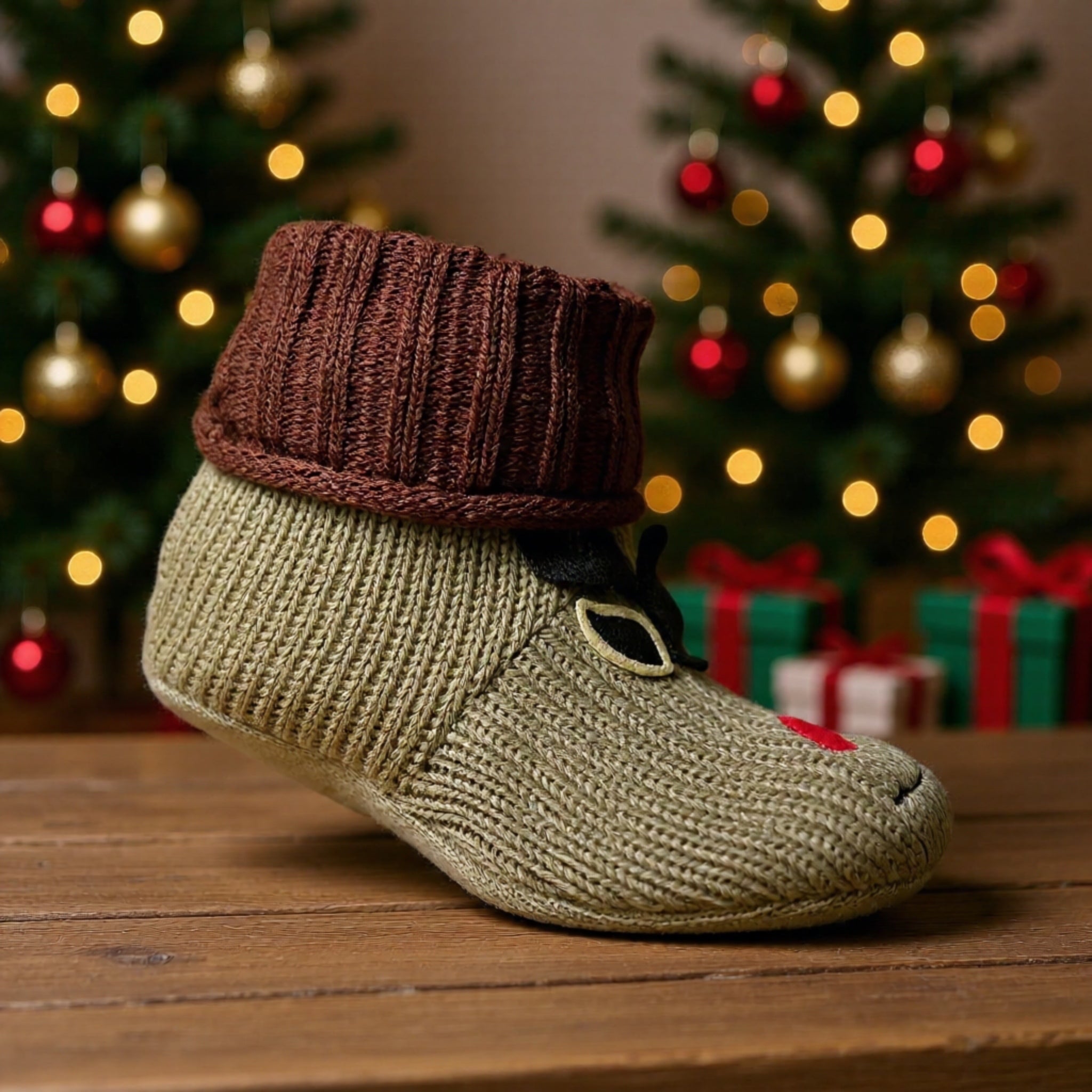 Men's Reindeer Bootie
