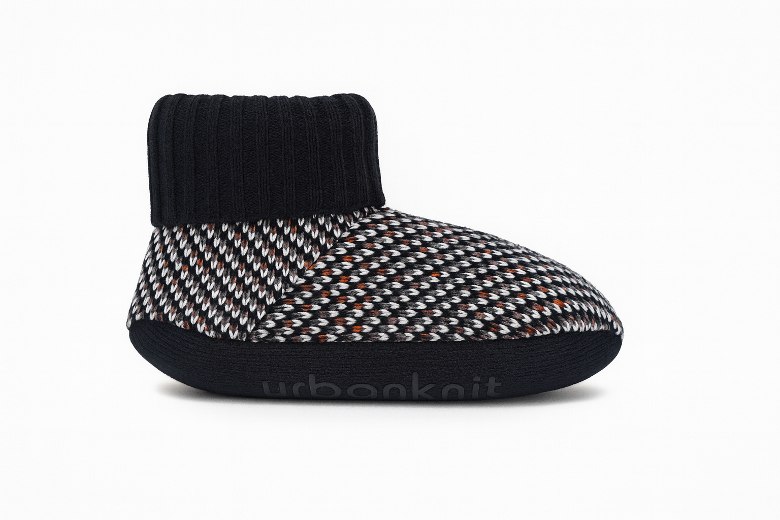 Men's Navy V Stitch Bootie