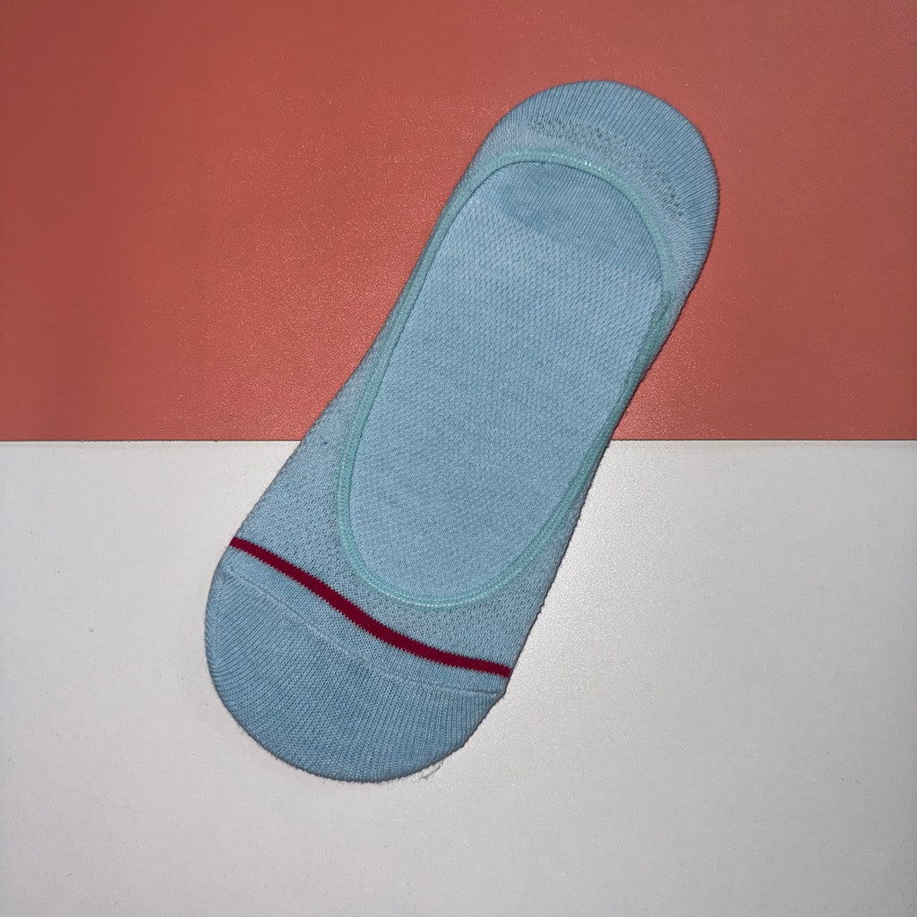 Ladies Footsie - Pale Blue