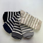 Ladies 5pp Cotton Multi Ankle Socks