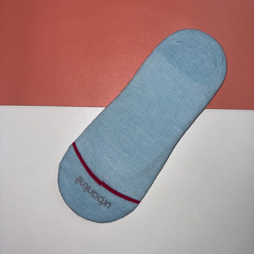 Ladies Footsie - Pale Blue