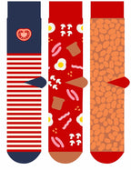 Men’s 3-Pair Sock Gift Box - Breakfast Pack