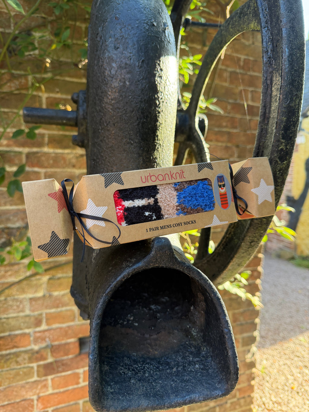 Men’s Christmas Cracker Sock Gift Box - Reindeer