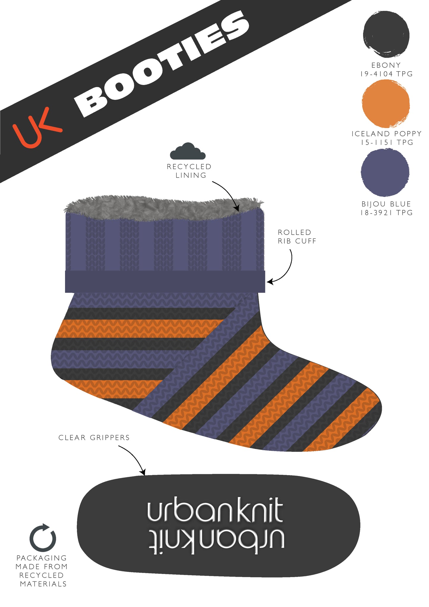 Men's Titan Stripe Bootie