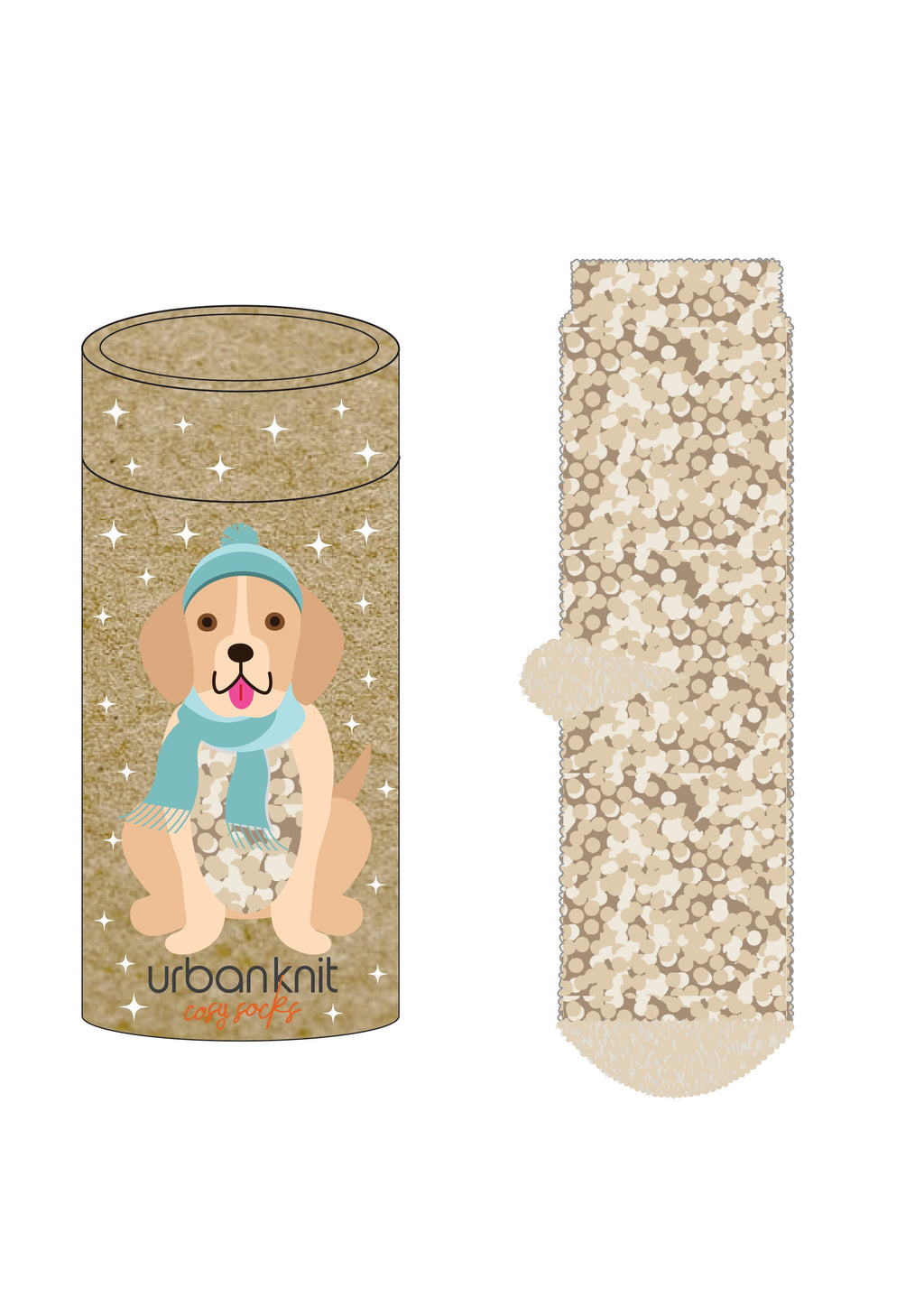 Ladies Popcorn Tube - Dog