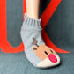 Unisex Slipper Footsie - Reindeer