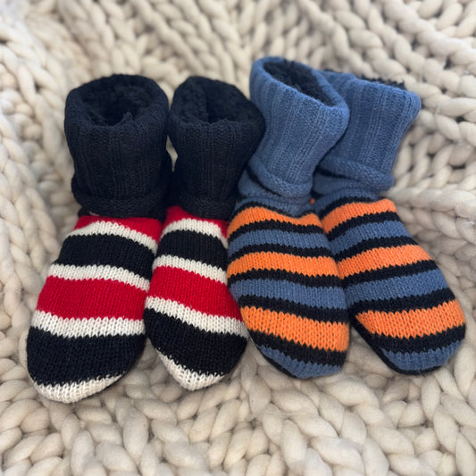 Bold Stripe His & His Bootie Bundle
