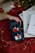 Men's 2pp Cosy Sock In A Box - Santa & Reindeer