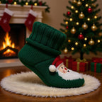 Men's Green Santa Bootie