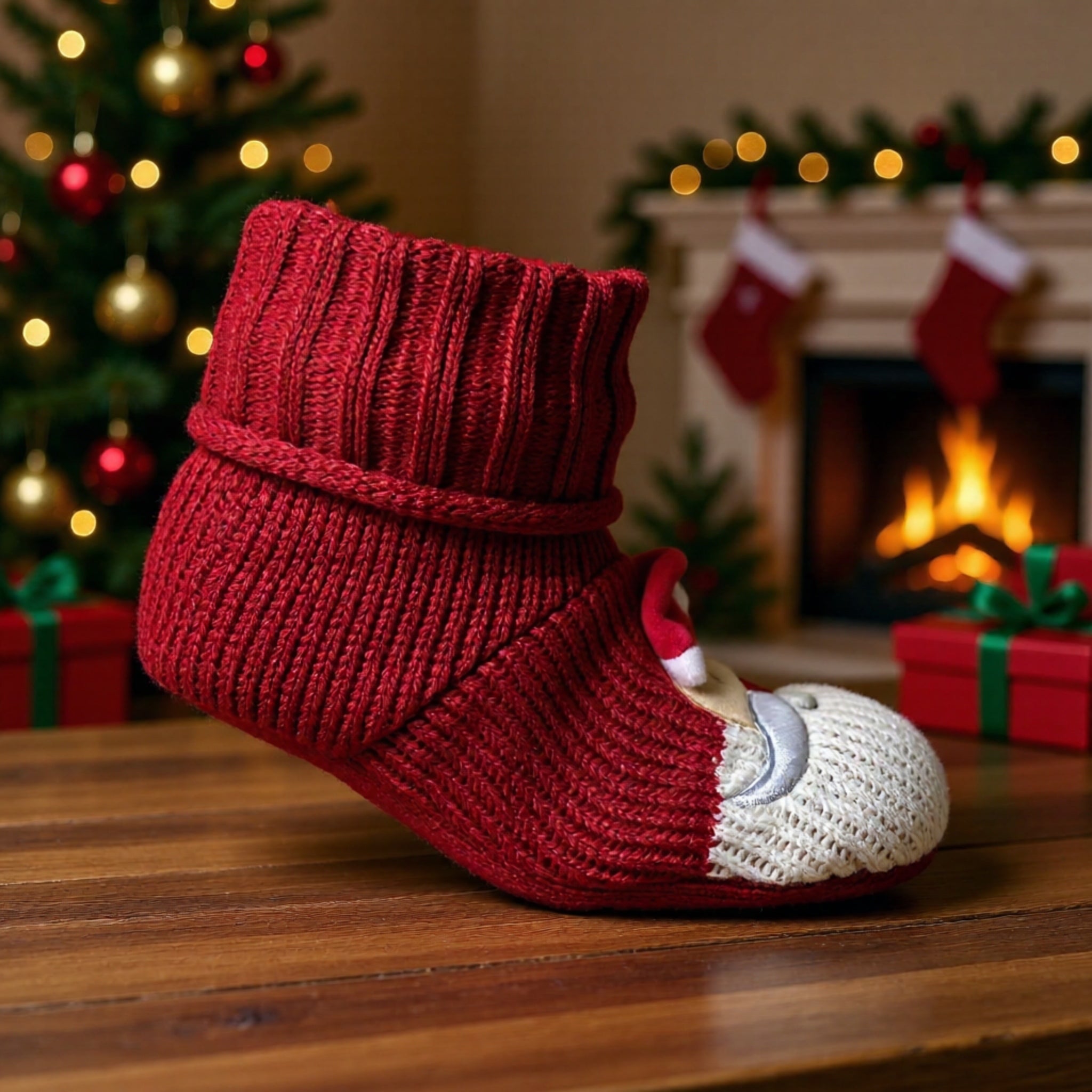 Men's Santa Bootie