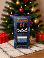 Men's 2pp Cosy Sock In A Box - Stripe Fairisle