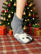 Unisex Slipper Footsie - Dog