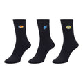 Ladies 3pp Embroidery Sea Creatures Socks