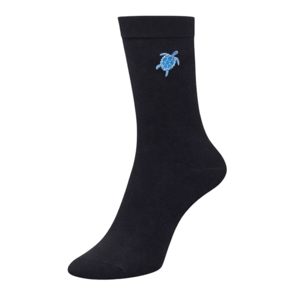 Ladies 3pp Embroidery Sea Creatures Socks