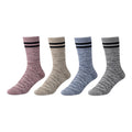 Men's 4pp Natural Sporty Twist Casual Boot Socks