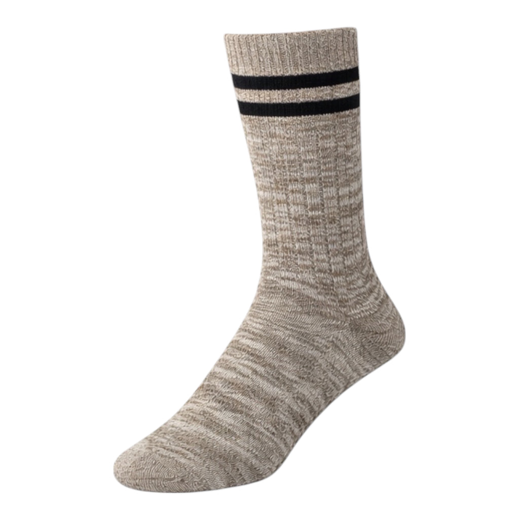 Men's 4pp Natural Sporty Twist Casual Boot Socks