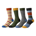 Men's 4pp Boot Ankle Socks - Black/Grey