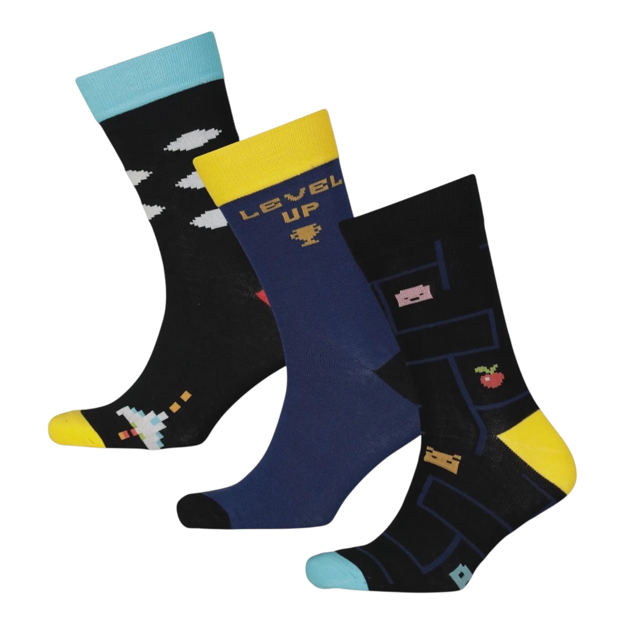 Men’s 3-Pair Sock Gift Box - Gaming Pack
