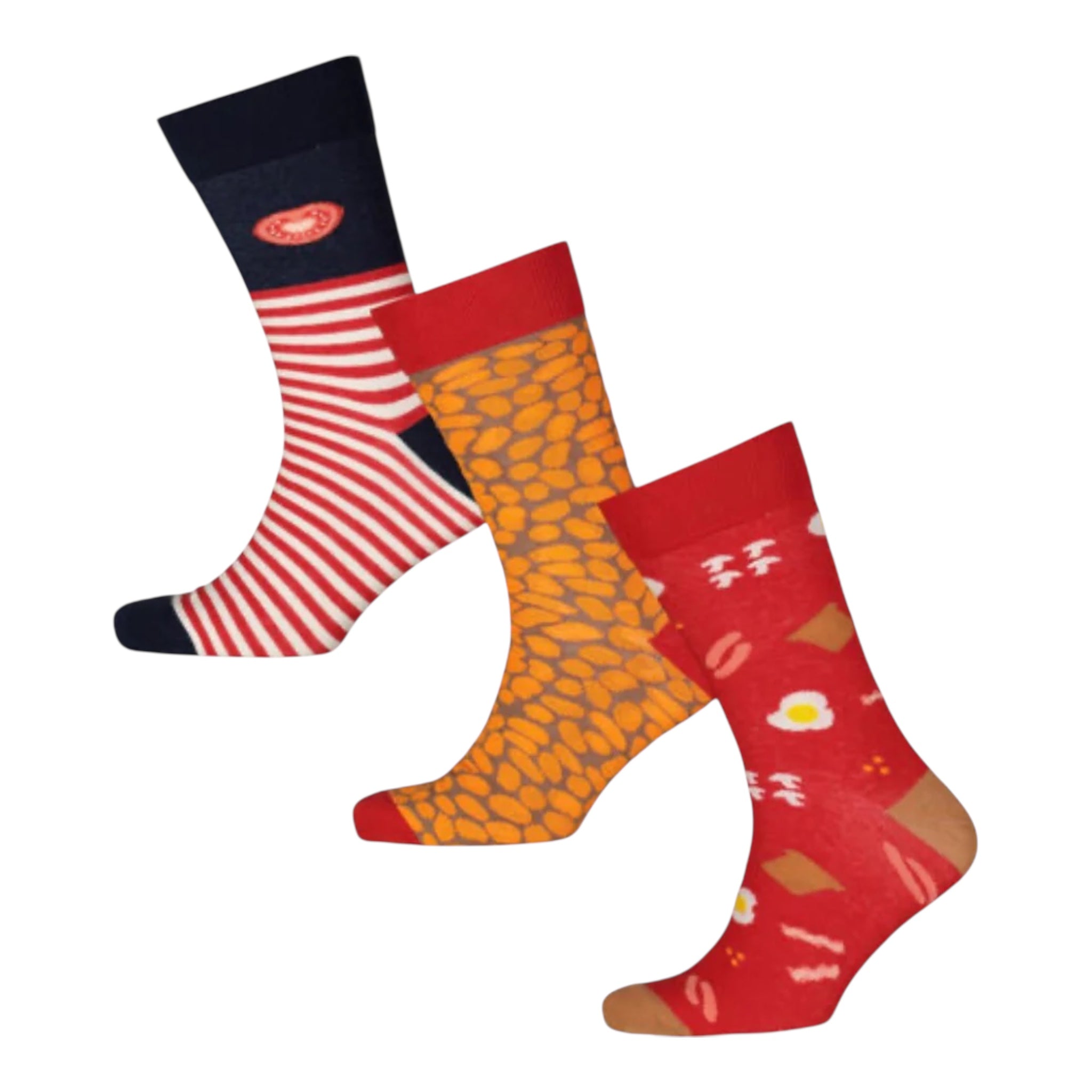 Men’s 3-Pair Sock Gift Box - Breakfast Pack