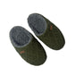 Men's Diamond Green Slippers