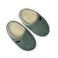 Ladies Seafoam Glitter Slippers