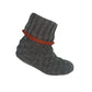 Men's Grey and Orange Tipped Bootie