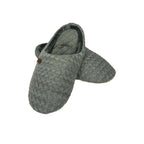 Ladies Basket weave Grey Slippers