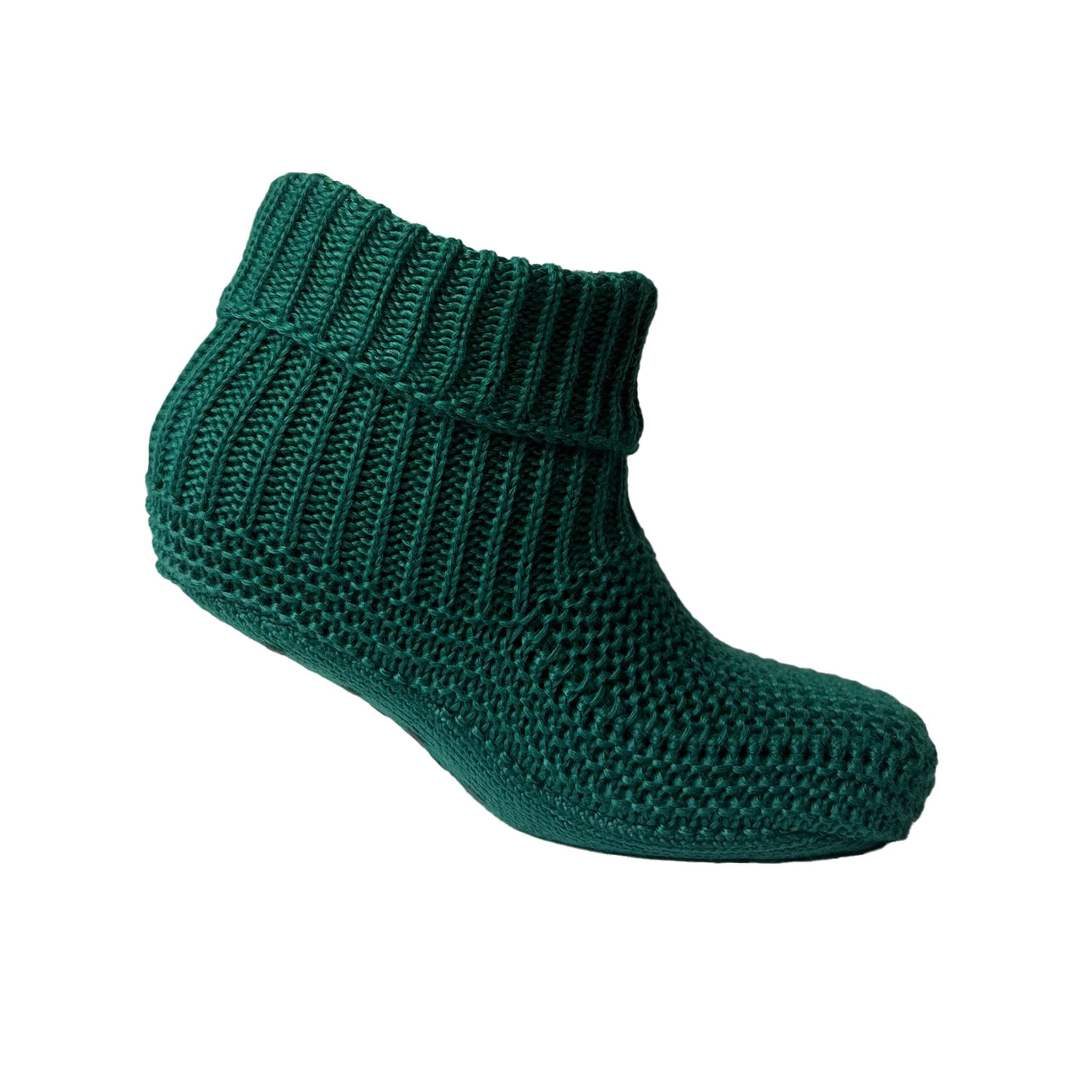 Ladies Lightweight Kale Green Bootie Urban Knit