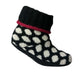 Ladies Mono Polka Dot Bootie