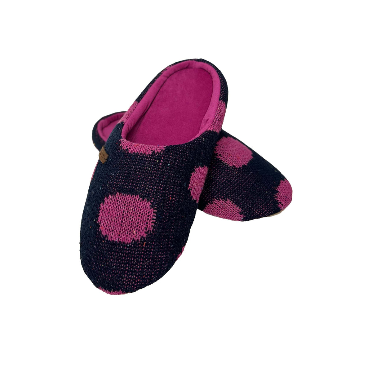 Ladies Berry Nep Slippers – Urban Knit