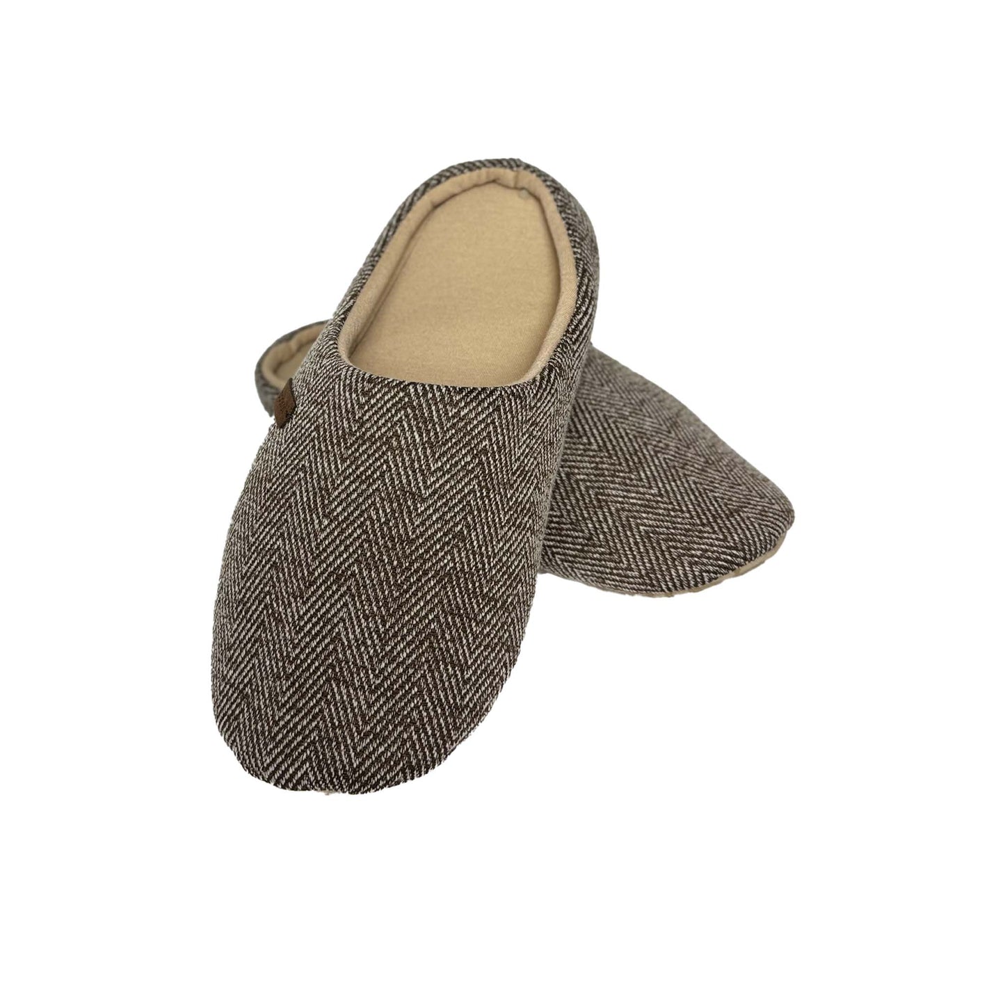 Men's Light Brown Slippers