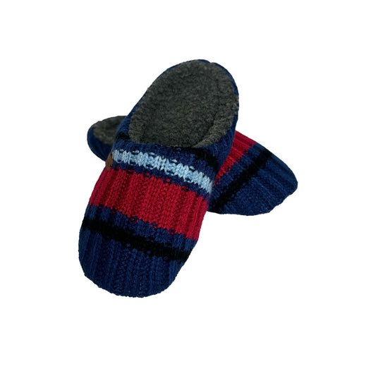 Men's Multi Striped Slippers