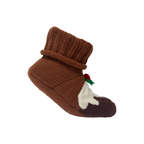Men's Christmas Pudding Bootie