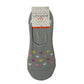 Ladies 3pp Heart Footsie Socks