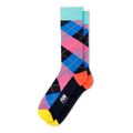 Men's Black Argyle Fun Socks